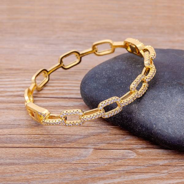 Delicate-gold-plated-bracelet