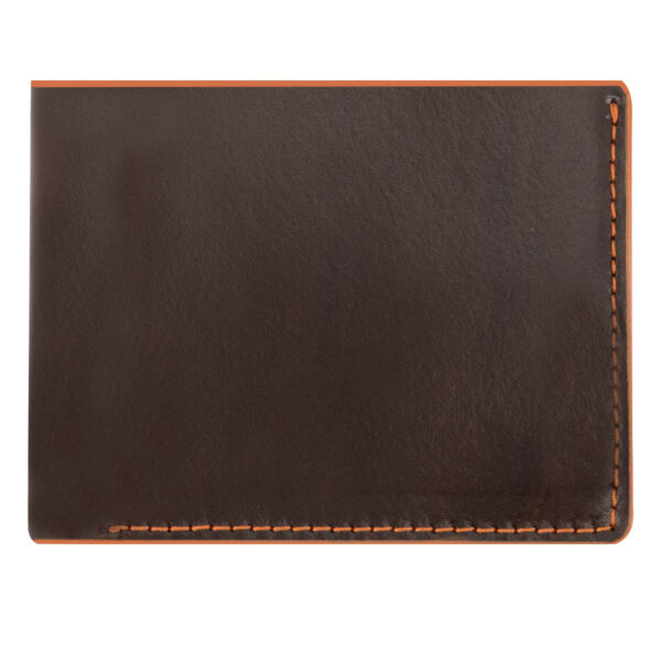dark brown mens fashion wallet