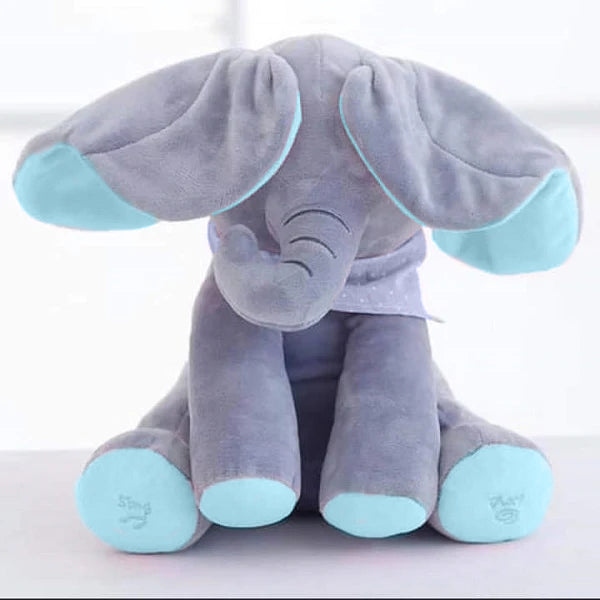 Peek-a-Boo Musical Singing Elephant Toy