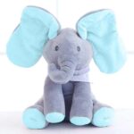 Peek-a-Boo Musical Singing Elephant Toy