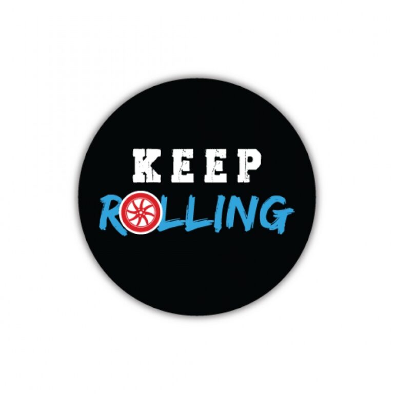 Customized Pop Socket for Mobile Phone (keep Rolling