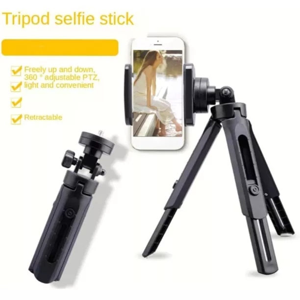 Portable Mini Tripod Holder Stand 360 Degree Rotation