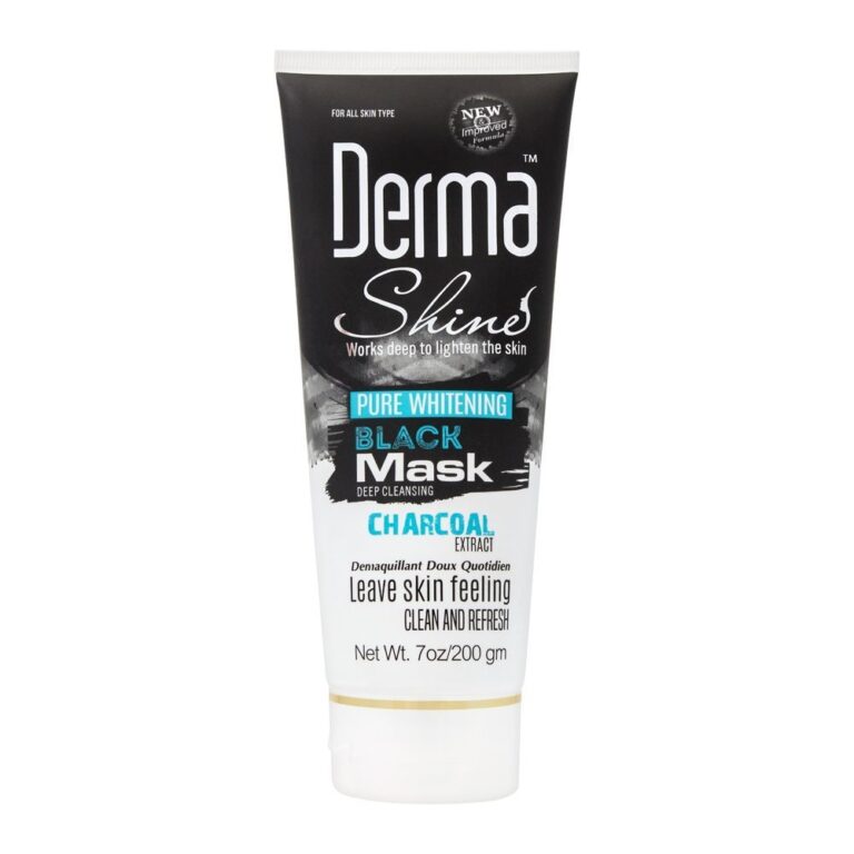 Pure-Whitening-Charcoal-Extract-Black-Face-Mask