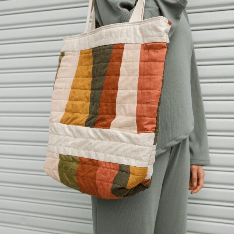Quilted Tote Bag